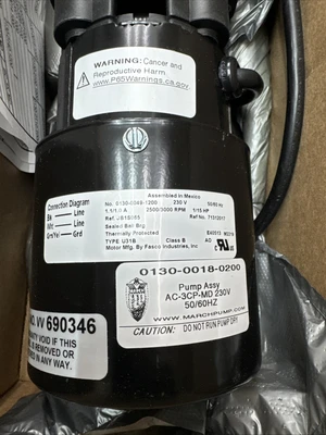 NEW March Pumps 0130-0018-0200
