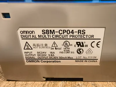 OMRON S8M-CP04-RS Circuit Protector | ESS Industrial Equipment Sales (7)