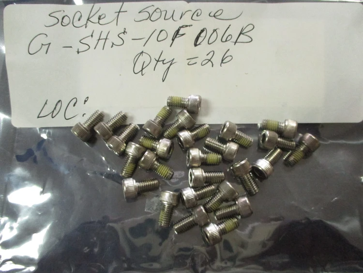 New | in-Stock Socket Source G-SHS-10F-006B Nuts & Screws Arizona US | ASSET CONVERSION SPECIALISTS, INC. #311490