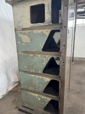 36" W X 93" T X 42" D BOX TYPE ANGLE PLATES. STOCK # 0630821