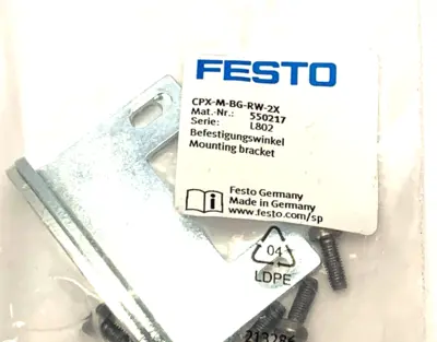 New | in-Stock Festo Valve Mounting Bracket Pump & Valve Parts Michigan US | Maverick Industrial Sales #1495905
