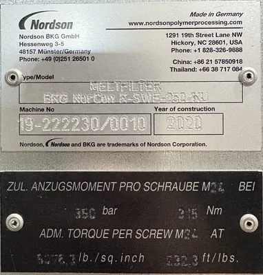 NORDSON BKG NORCON K-SWE-250/KU Extruders | ESS Industrial Equipment Sales (12)