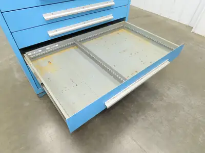 Nu-Era Modular Tool Storage Cabinet 11 Drawer 45x28x61" Stanley Vidmar