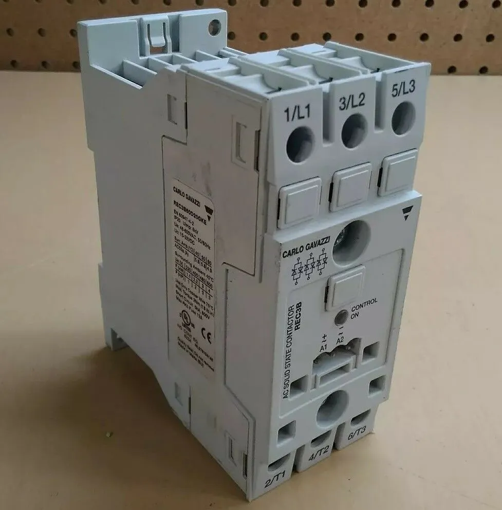 CARLO GAVAZZI REC3B60D20GKE 3 Pole Contractor 4D