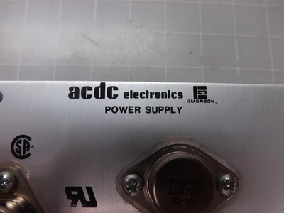 Used EMERSON ACDC ELECTRONICS _UNKNOWN_ AC/DC Power Supplies | OCO Industrial #1646055