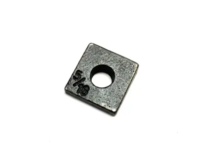 USED CHICAGO HARDWARE & FIXTURE COMPANY BLACK-OXIDE SQUARE BEVEL WASHER 5/16"