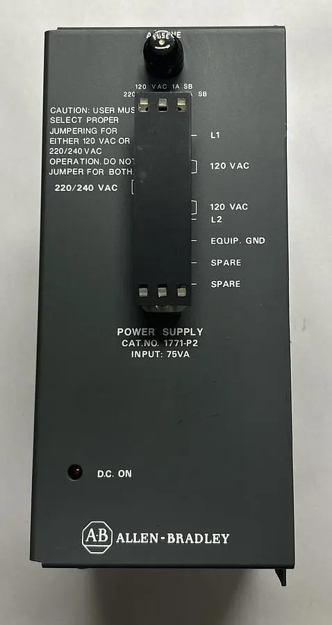 Used ALLEN-BRADLEY 1771-P2 Industrial Controls Ohio US | Surplus Asset Holdings #1238408