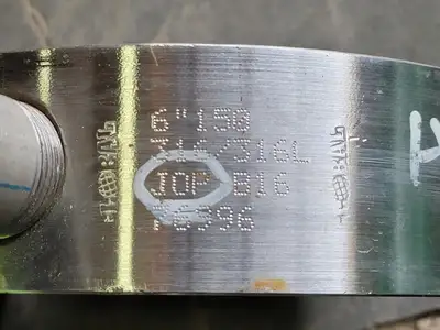 6" 316/316L Bleed Ring w/ handle