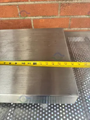 Used MINEBEA INTEC CAPS1U-100EE-LU STAINLESS STEEL SCALE 18X18 W/ CAIS1-U, 130LBS Scales California US | Equipment Lab #1394839