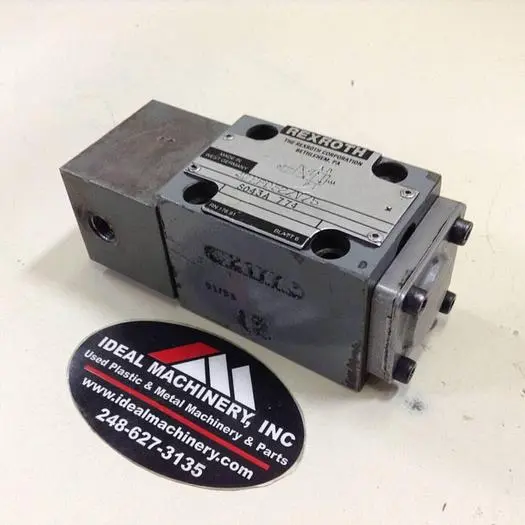 Used REXROTH 4WH6D52V5 Valves/Fittings Michigan US | Ideal Machinery #596007