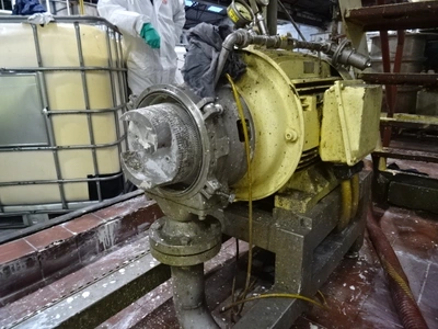 Romanco Fryma Colloid Mill S/S Model MZ 190  45 kw