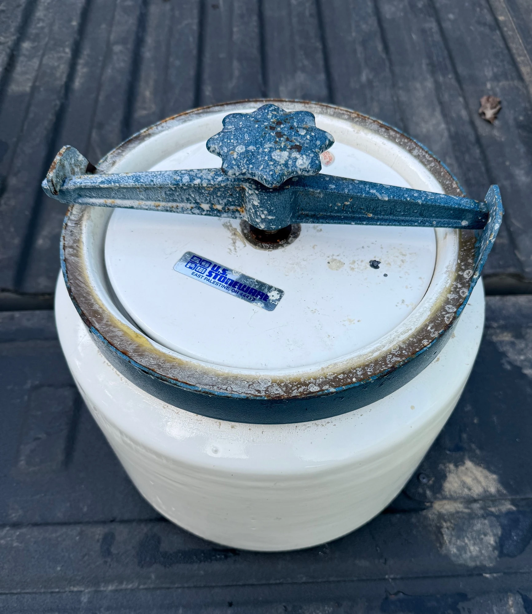 3 gallon US Stoneware Ceramic Jar