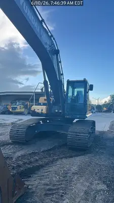 Used 2023 HYUNDAI HX350AL Crawler Excavators Florida US | National Equipment Dealers #1422325