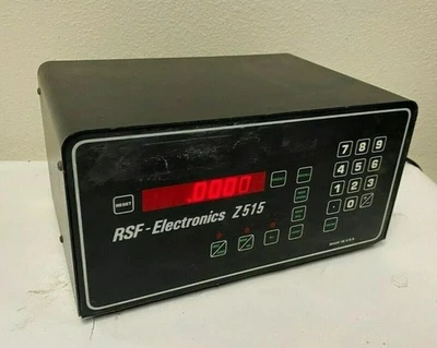 RSF Electronics Z515 Y Digital Readout DRO OPERATOR INTERFACE CONTROL Measuring