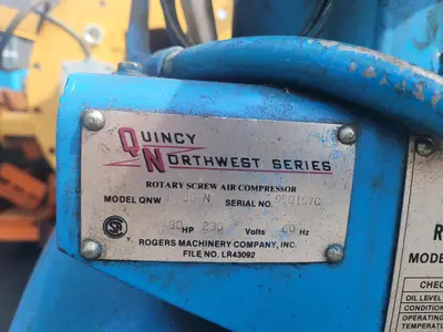 1995 Rogers Machinery Company F-30-N Air Compressors | MD Equipment Services LLC (12)