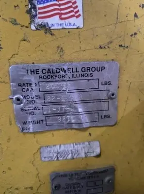 USED CALDWELL 82-10-48