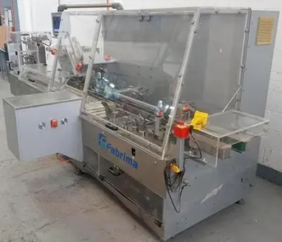 Fabrima model M1 automatic horizontal cartoner for blisters
