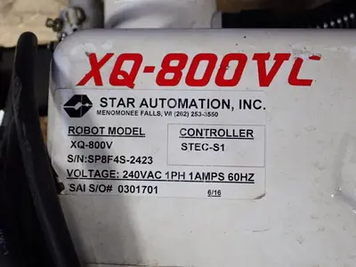 USED STAR AUTOMATION INC. XQ800V