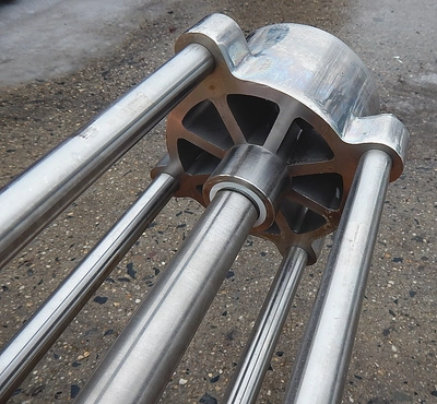 USED HILL MIXER HOMOGENIZER 7.5 HP HILL MIXER