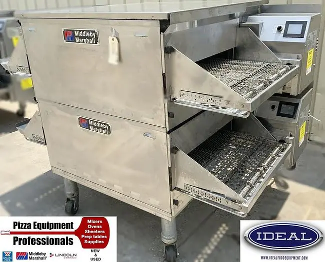 Middleby Marshall PS628G gas conveyor Pizza ovens