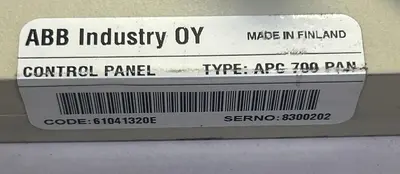 Used ABB APC-700-PAN Electrical Panels Ohio US | Surplus Asset Holdings #1241399