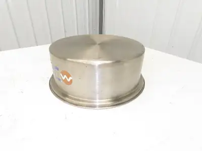 AEC Stainless Hopper Vacuum Receiver Bin Top 14x6" Size 3" Inlet 15" Screen