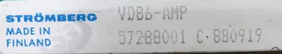 USED ABB VD86-AMP AMPLIFIER BOARD VD86AMP 57288001-C