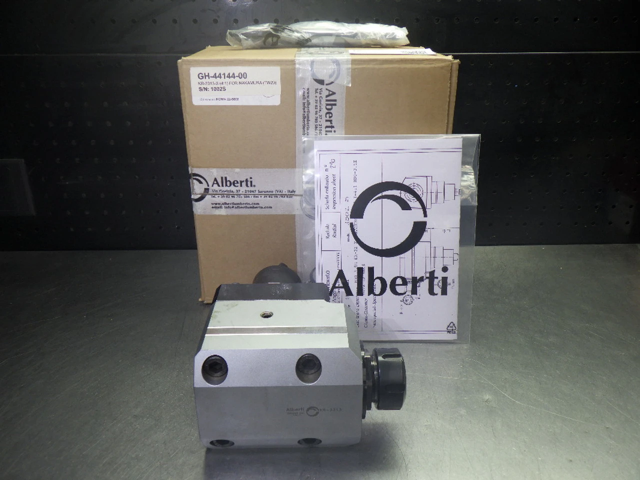 Alberti BMT65 ER32 Right Angle Head For Nakamura Machines KR-2313-S (LOC670)