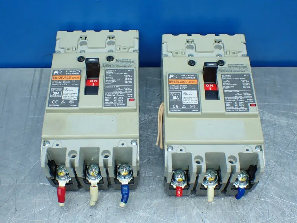Used FUJI BW125JAGU3P030 Circuit Breakers Ohio US | HGR 24 #907473