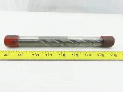 Brisbois Tool J-48480 37/64" Carbide 2 Flute Spiral 118° Drill Tang Shank