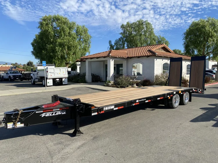 New | in-Stock 2025 FELLING FT-45-2-LP Deckover Trailers California US | Commerce Truck Equipment Sales #1548795