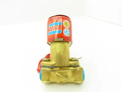 Skinner Lancer 2LH2LBG3152 Brass Solenoid Valve 2-Way NC 120V 150 PSI 3/8" NPT