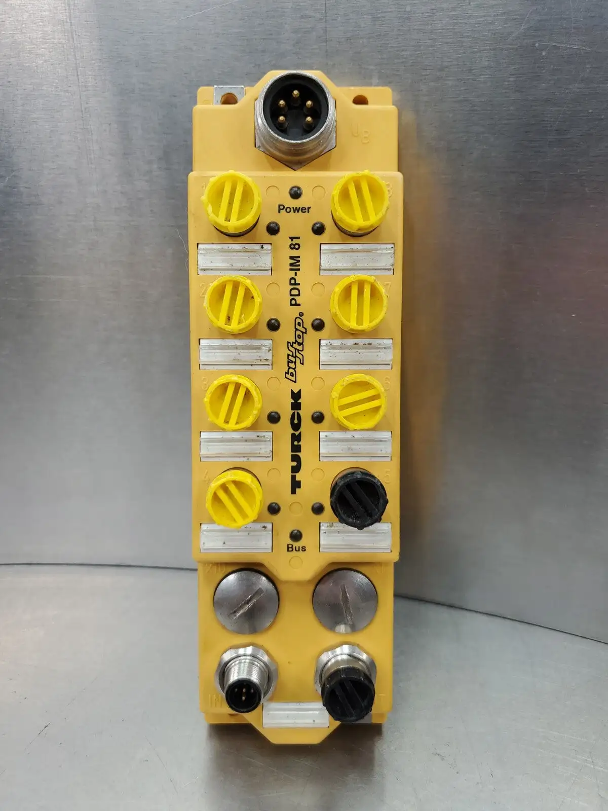 TURCK PDP-IM 81 busstop Terminal Connector Block. 5E-14