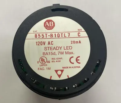 Used ALLEN-BRADLEY 855T-B10TL7 Light Source Equipment Ohio US | Surplus Asset Holdings #1248064