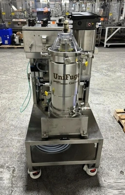 Carr Centritech UniFuge Pilot centrifuge, 316L SS.