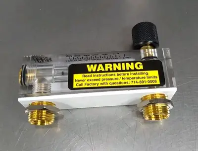 King Instrument Co. 75301112C04 MAX PRESS: 125 PSI 862 Loc5E7/1