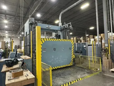 USED A & F TWO DRUM WINDER