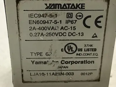 USED YAMATAKE LJA10-11A21N-003