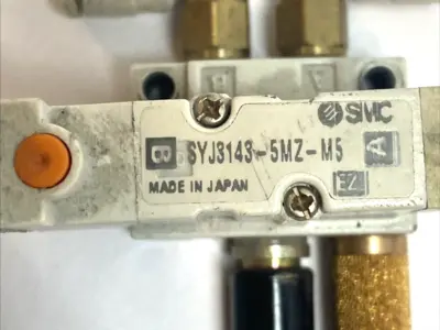 Used SMC Solenoid Valve 24VDC 5 Way Valve Base Solenoid Valves Michigan US | Maverick Industrial Sales #1395380