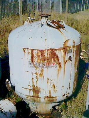 3400 L Vertical Air Receiver 100 Psi