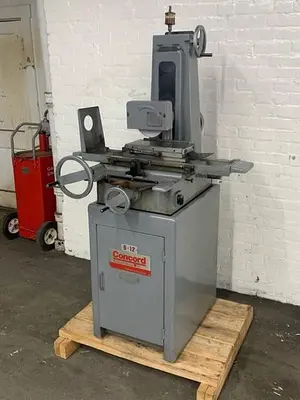 3925-420 6″ X 12″ CONCORD TOOL ROOM TYPE – HAND FEED SURFACE GRINDER