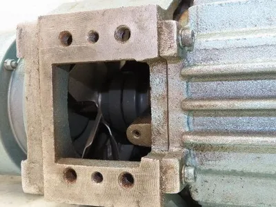 Tokuda DRP-360II Rotary Vane Vacuum Pump 360L/Min 1Hp 220V 3PH