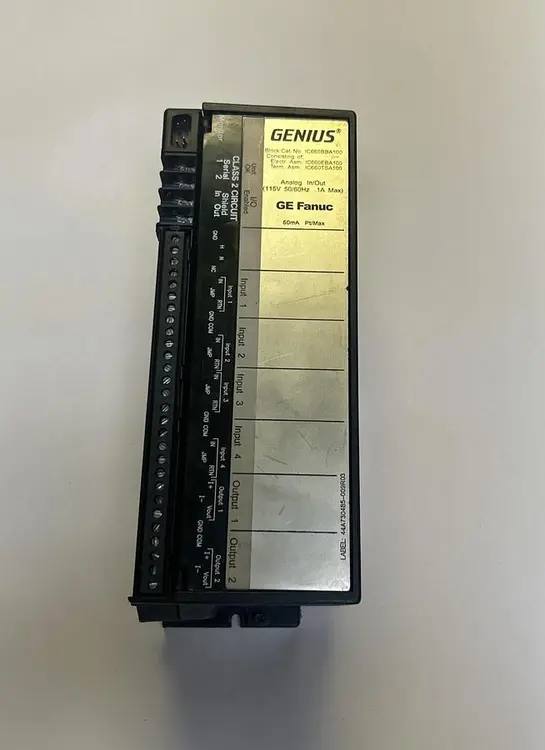 Used GE FANUC IC660BBA100 PLC Input & Output Ohio US | Surplus Asset Holdings #1236420