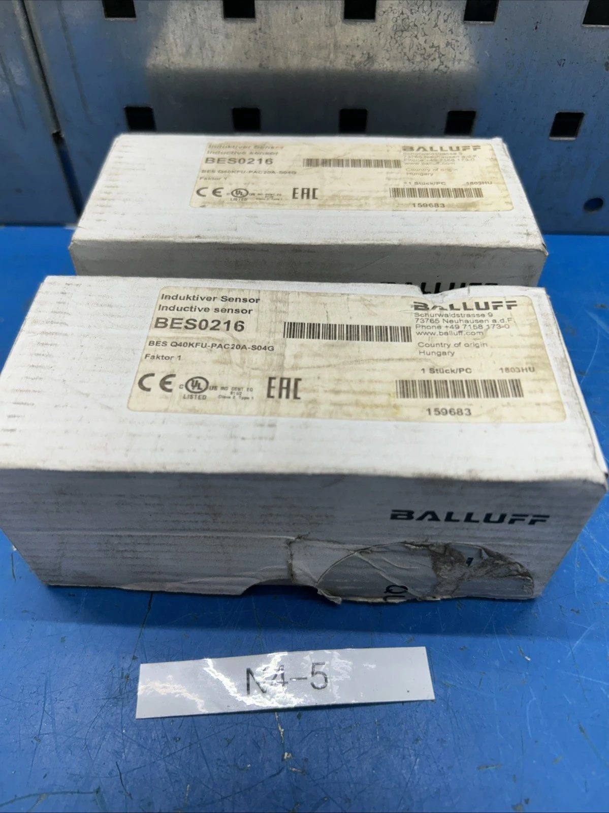 NEW Balluff BES Q40KFU-PAC20A-S04G