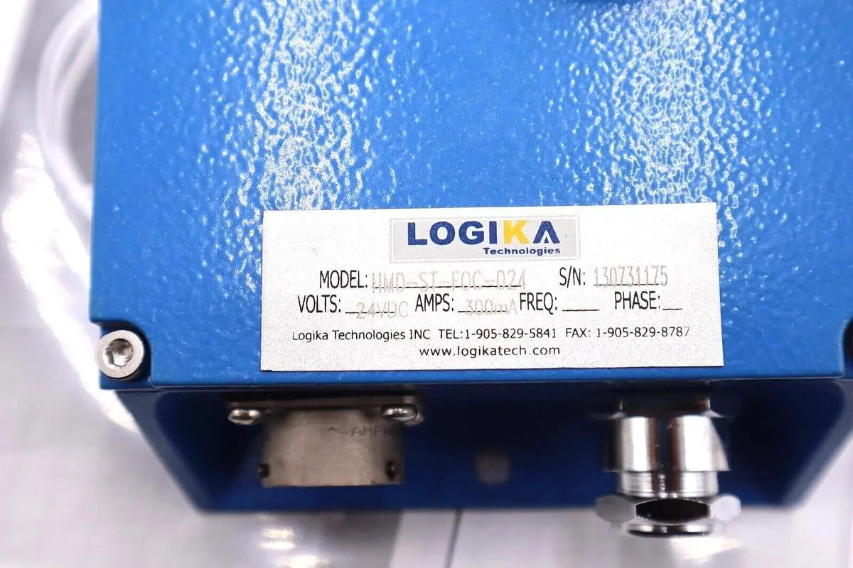 NEW LOGIKA TECHNOLOGIES HMD-ST-FOC-024 HOT METAL DETECTOR STOCK #2174