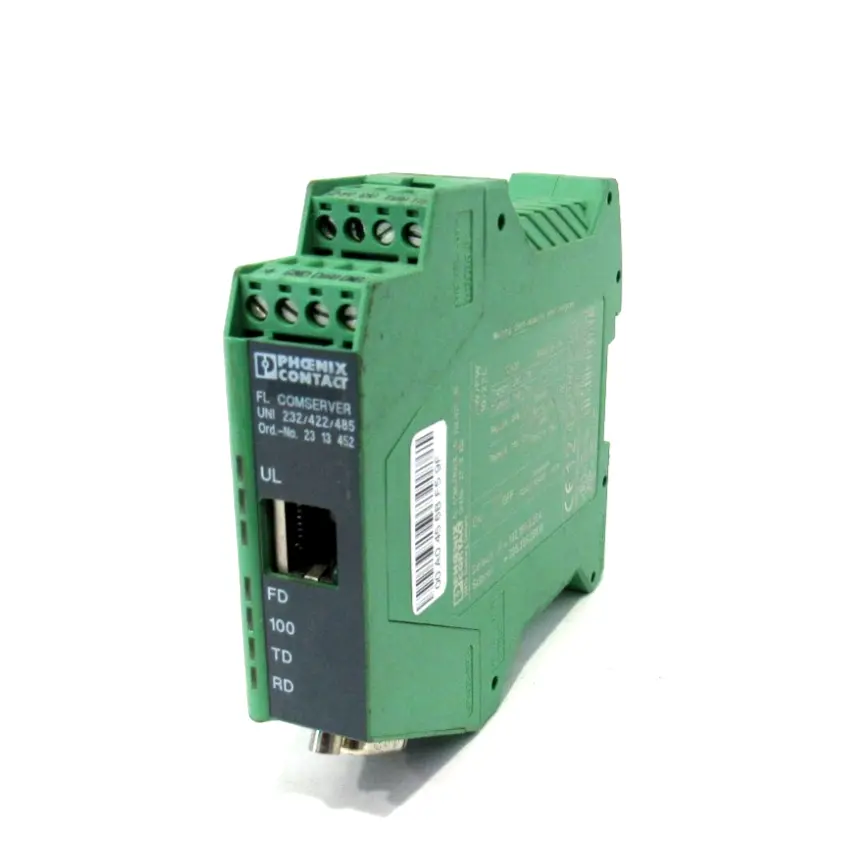 USED PHOENIX CONTACT UNI 232/422/485 FL COMSERVER UNIT UNI232422485