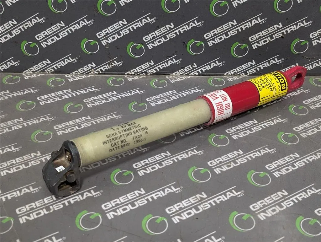 6C Amp Cooper NX Power Fuse Refill FA2A6 5.5kV Surplus