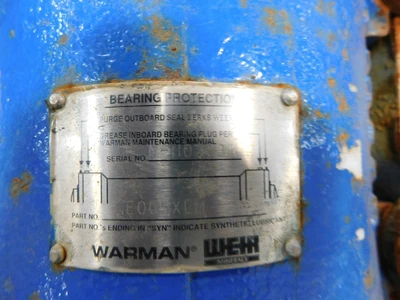 Used Warman _UNKNOWN_ Centrifugal Pumps Ohio US | Equipment Recovery Corp. #1331657