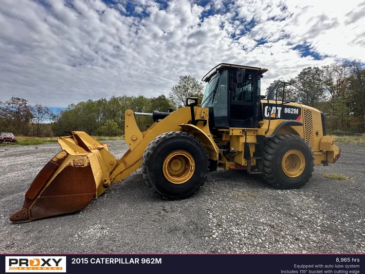 Used 2015 CATERPILLAR 962M Wheel Loaders Pennsylvania US | Proxy Equipment #1378590