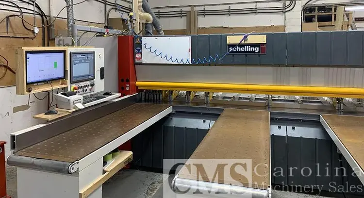 Used 2007 SCHELLING FH4 330-310 Woodworking Panel Saws British Columbia CA | CAROLINA MACHINERY SALES #1144574